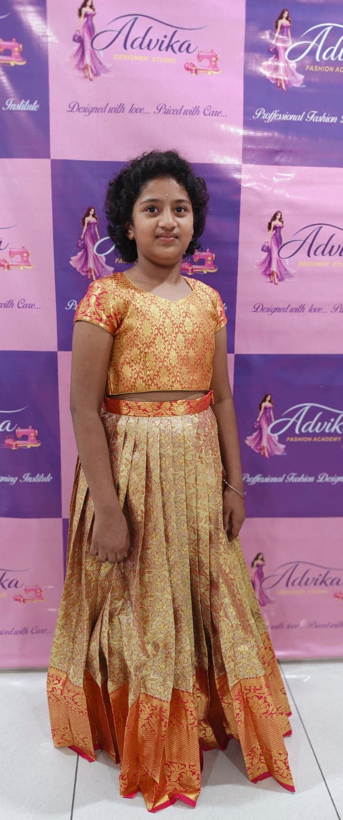Kanjeevaram Lehenga Set