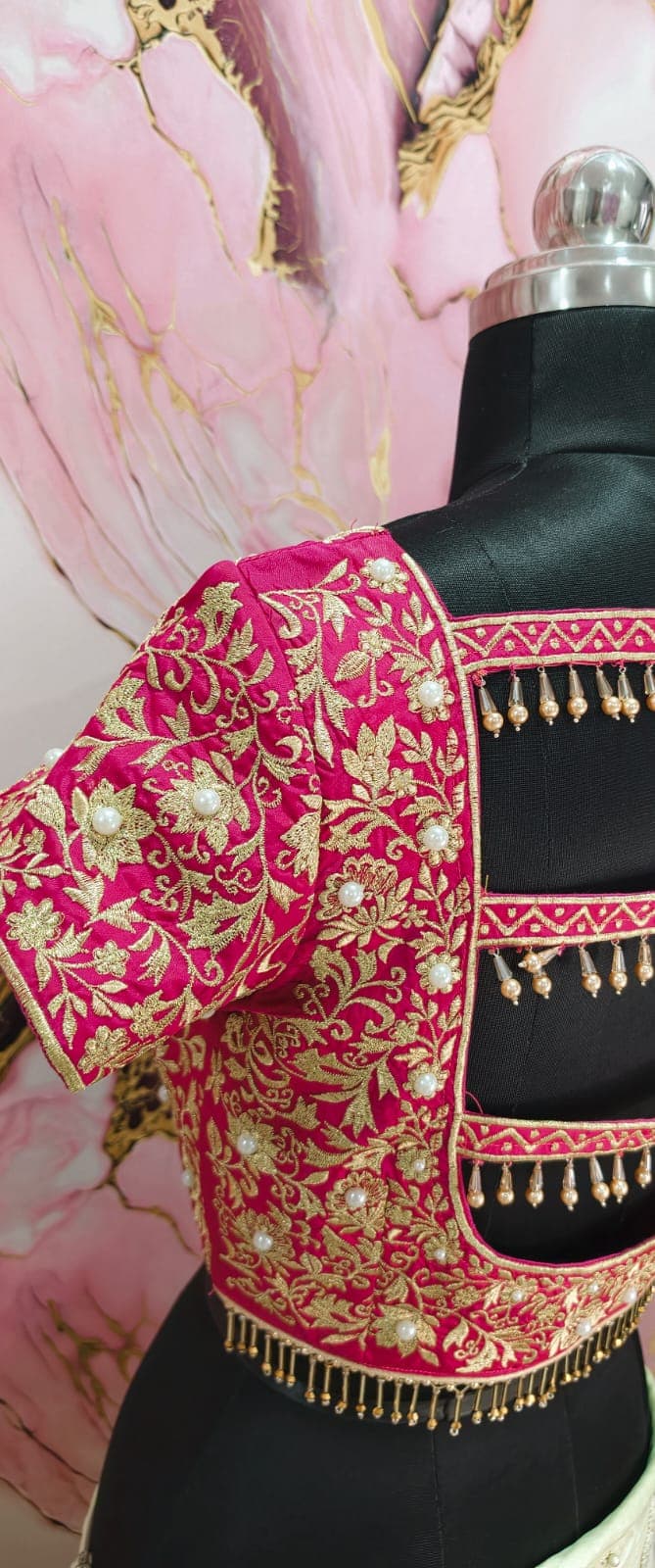 Hand-Embroidered Blouse